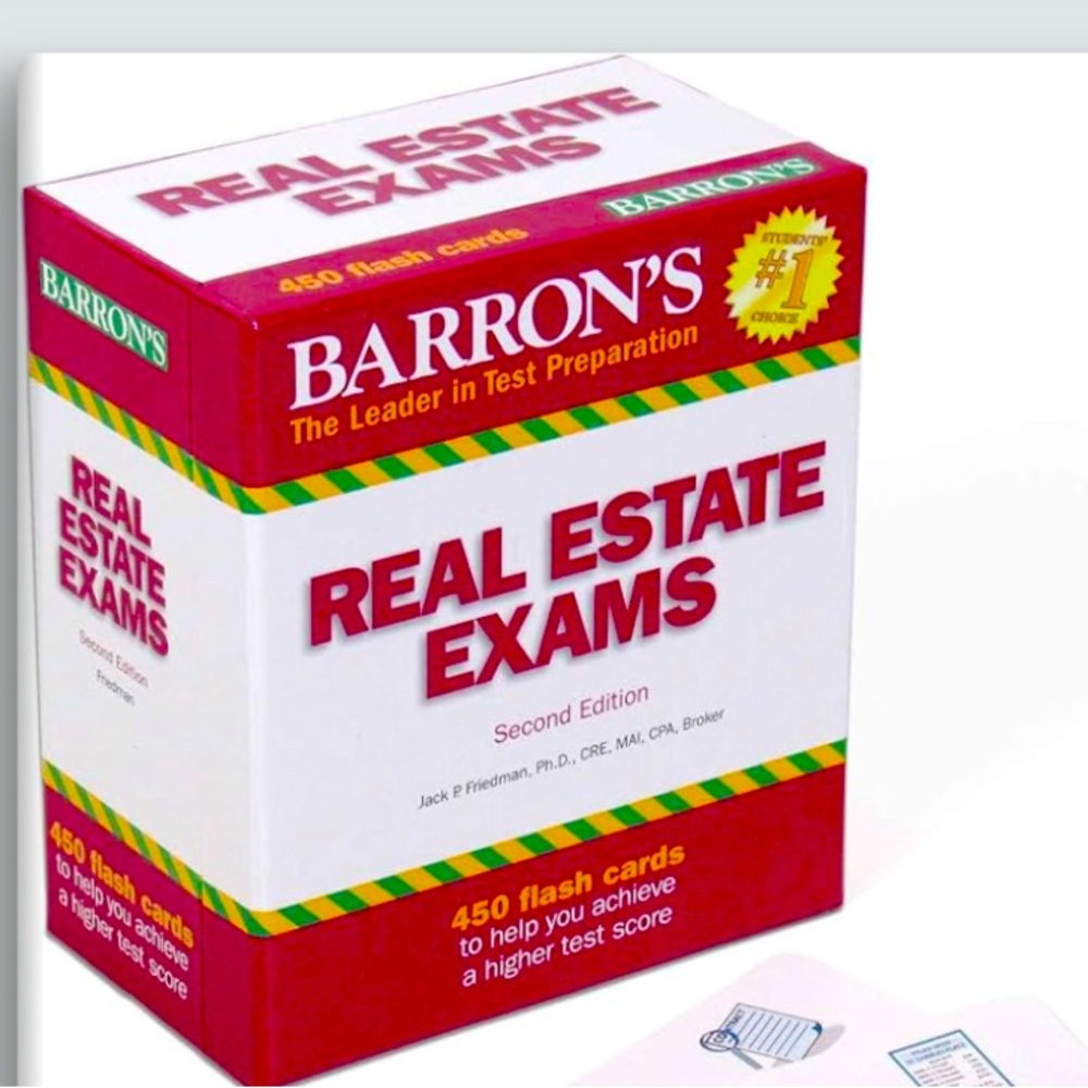 Barron’s Real Estate Flash Cards 2nd Edition